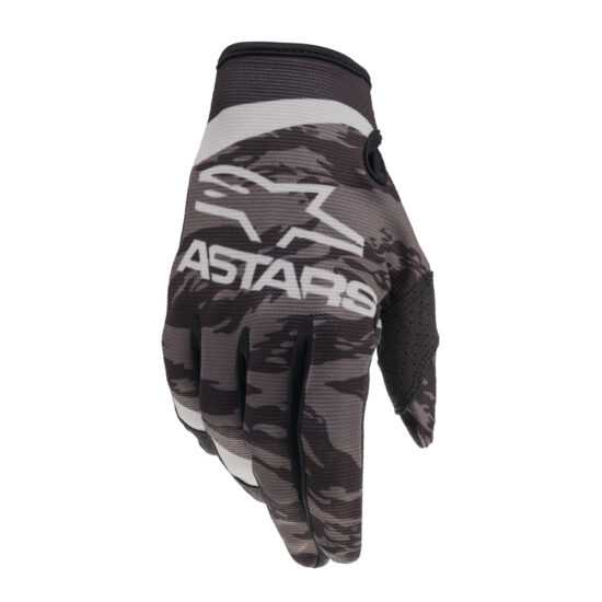 Alpinestars Motokrosové rukavice Alpinestars Radar černá/šedá 2022  černá/šedá