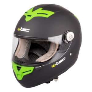 Moto helma W-TEC V105  černo-zelená  M (57-58)