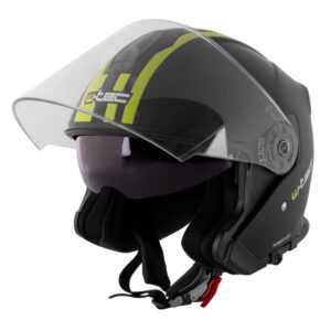 W-tec Moto helma W-TEC V586  černo-zelená  S (55-56)