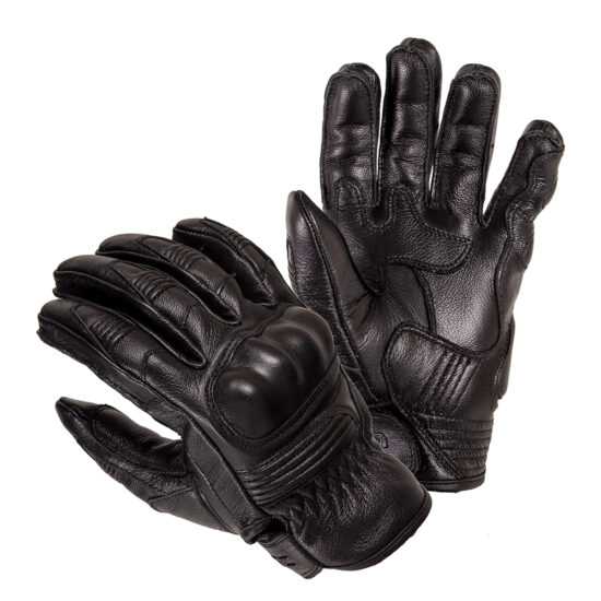 W-tec Kožené moto rukavice W-TEC Trogir  černá  S