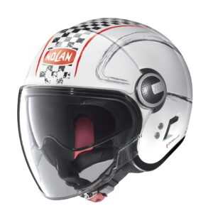 Nolan Moto helma Nolan N21 Visor Getaway  Metal White-Red  XS (53-54)