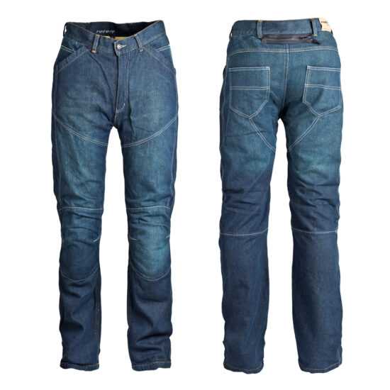 Roleff Pánské jeansové moto kalhoty ROLEFF Aramid  modrá  30/S