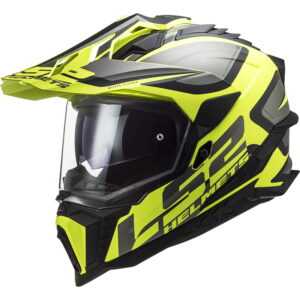 Ls2 Enduro helma LS2 MX701 Explorer Alter  Matt Black H-V Yellow