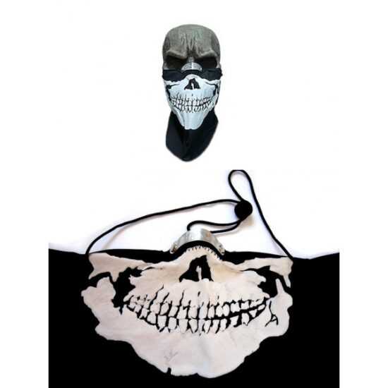 Mthdr Šátek na obličej MTHDR Kerchief Skull